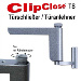 ClipClose TS Türschließer Türanlehner silber